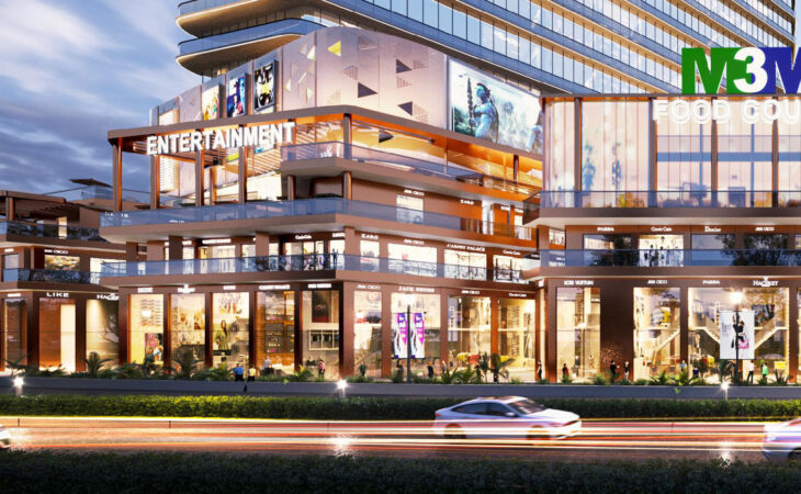 M3M Paragon 57 in sector 57, gurgaon. Best retail market with foodcourt, multiplex and Service apartment